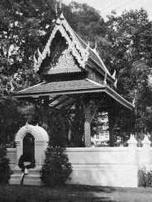 Siamesischer Tempel – Erbaut Mai 1914