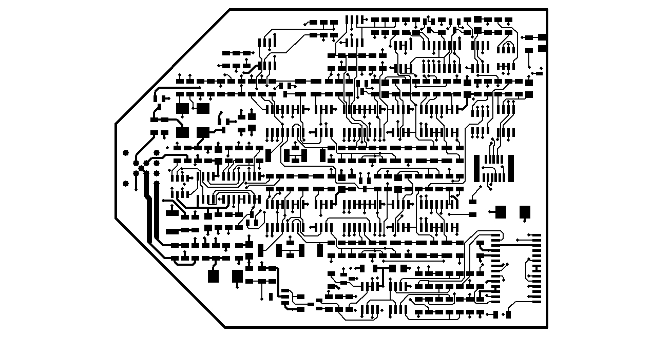 Leiterplatten - Multilayer 8 Lagen - Ansicht Layer 8